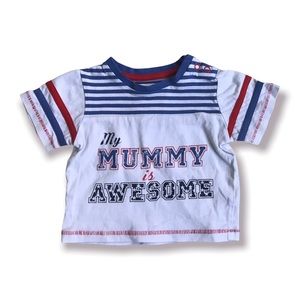 Tu My Mummy is Awesome 😎 Tee
0-3 Months